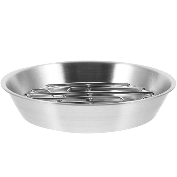 Milisten Stainless Steel Half Sheet Baking Pan with Oil Draining Design, Oven- Non-Stick Roasting Tray