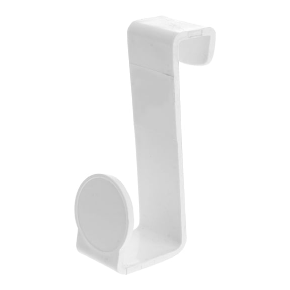 Milisten Hanger Hooks for Bathroom Accessories Z Shape White Plastic 1Set