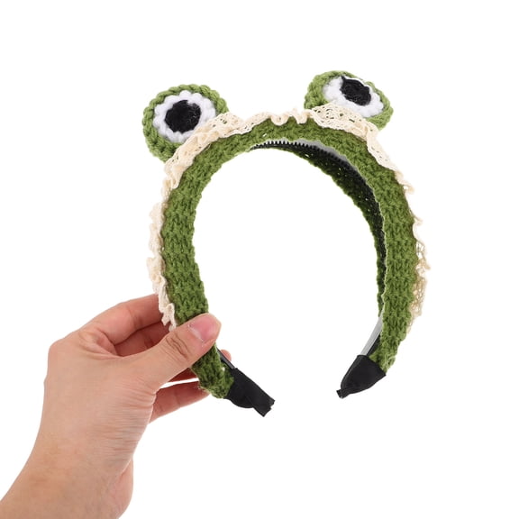 Milisten Frog Eye Costume Headband for Makeup and Skincare Multi Color Soft and Nonslip