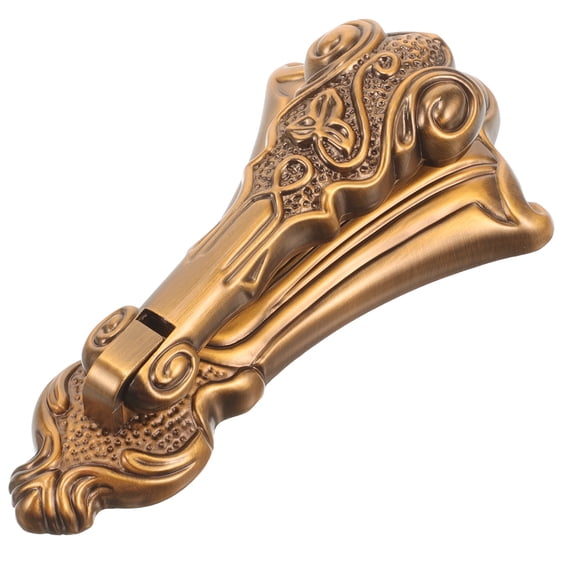 Milisten Sturdy Golden Zinc Alloy Door Knocker for Use and Safety