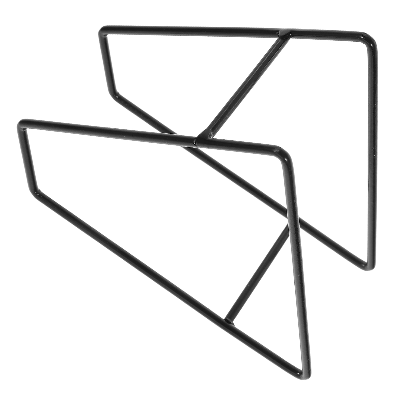 Milisten Iron Triangle Dish Drying Rack - Space-Saving Kitchen Plate ...