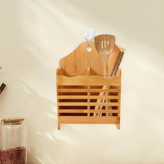 Milisten  Kitchen Utensils Holder Chopsticks Storage Case for Drawer Drying Baby Beige