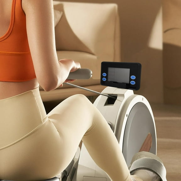 Milisten Digital Timer Switch Lcd Display Meter for Stationary Bike Black 1Pack with Real Time Display