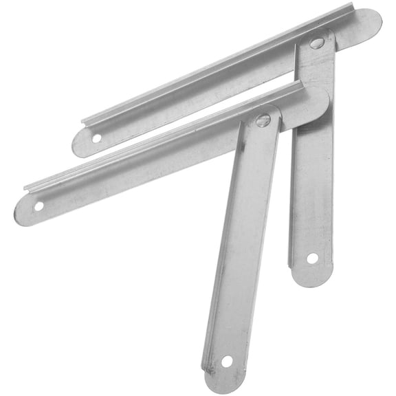 Milisten 1 Pair Ladder Tie Rods for Attic Ladders, Hinge Arms, 10.6 x 1.2 x 0.4 Inches Replacement Parts