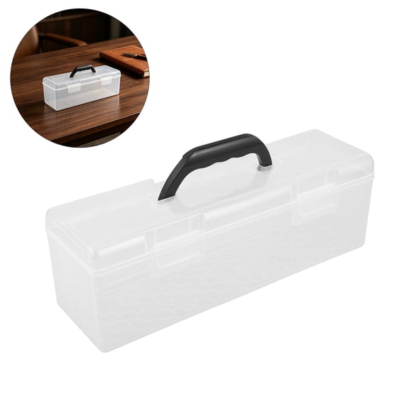 Milisten Clear Plastic Card Storage Container - Perfect Fit for Standard Trading Cards