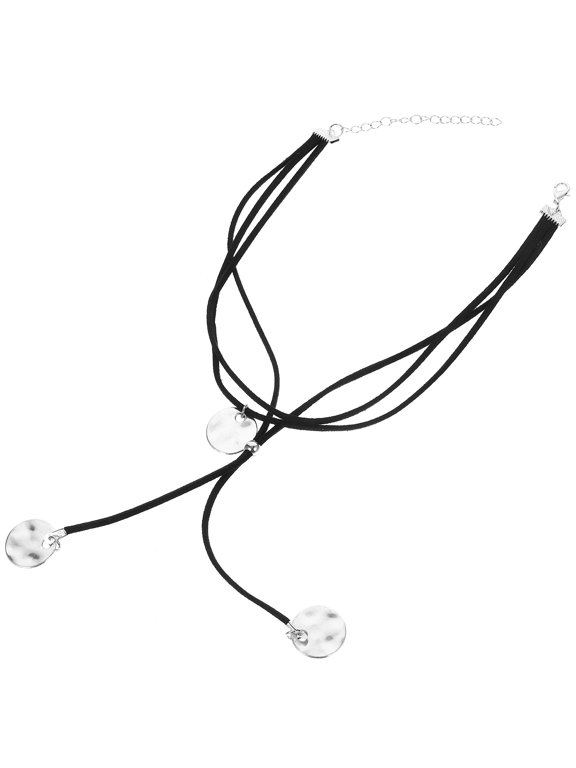 Women Necklace Triple Layer Collar Necklace Velvet 1Pack