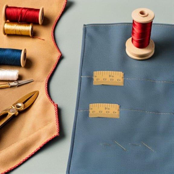 Milisten Lightweight Paper Measuring Tape for Sewing and Clothing Measurements in Khaki Color