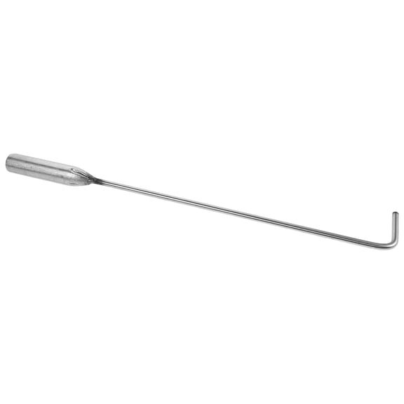 Milisten Long Handle Stainless Steel Manhole Hook with Polished Surface for Equipment Protection