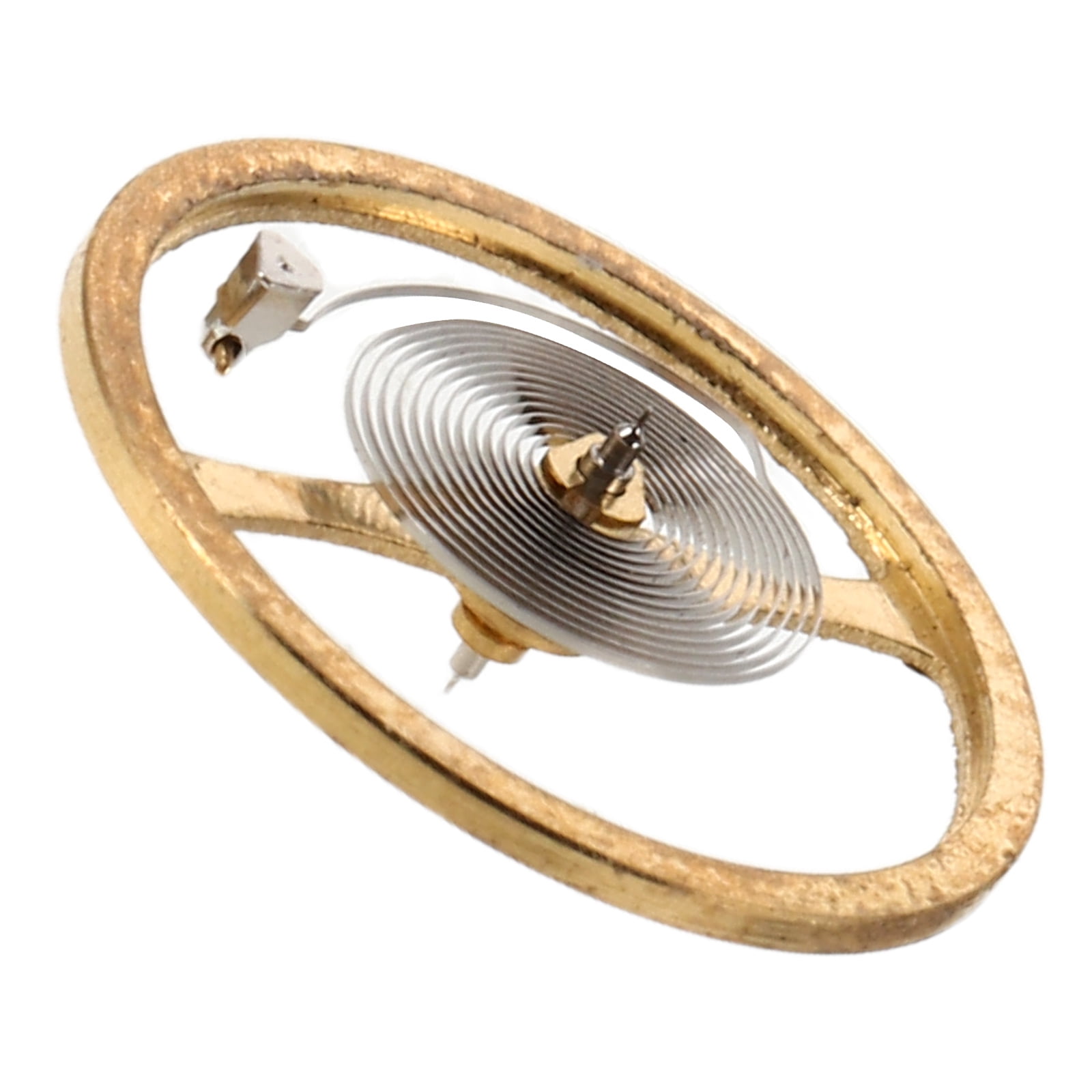 Milisten Mechanical Watch Balance Wheel Golden Replacement Part for ...