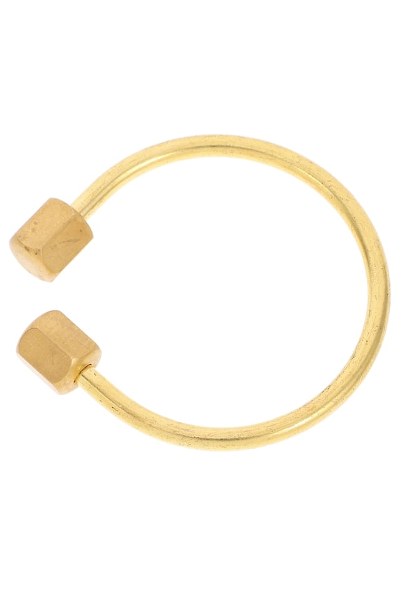 Metal Keyrings Keychain Ring Copper Holds Multiple Keys Carrying Keys 1Pack