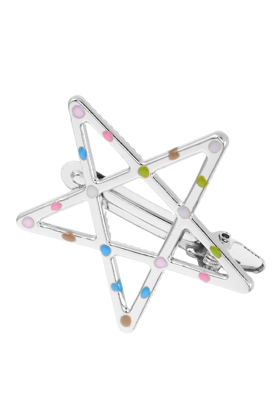 Metal Star Hair Clip Set - Decorative Hairpins for Stylish Hair Styling and Trendy Accessories