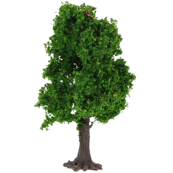 Milisten Model Trees for Diorama Green Plastic Hardwearing Material for Decoration