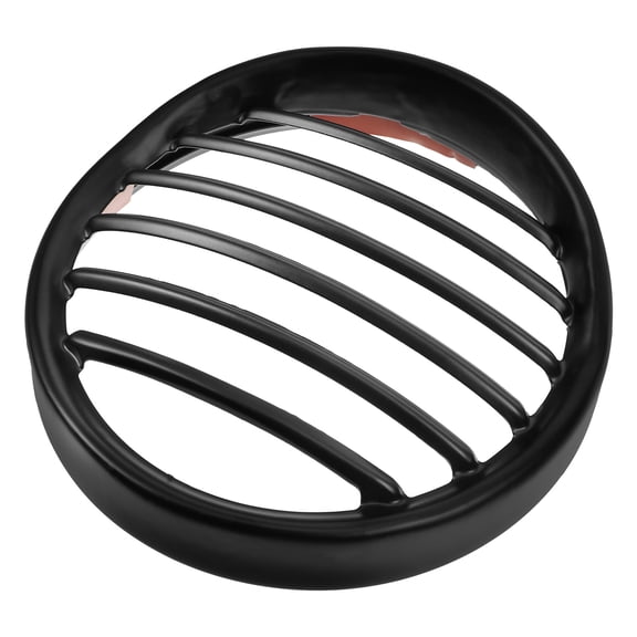 Milisten Vintage Black Plastic Headlight Mesh Guard Cover, Protective Light Cover for Car Headlamp Accessory