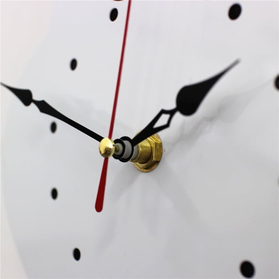 Milisten Frameless Acrylic Wall Clock Quiet Sweep Cute Owl Shape for Bedrooms