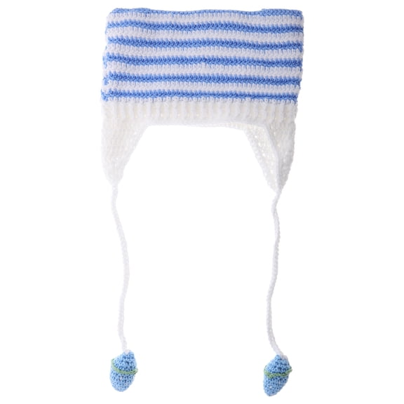 Milisten Women Cat Ear Beanie Hat Cat Ear Hat Multi 1Pcs Ear Protection Acrylic Fibers for Cold Weather