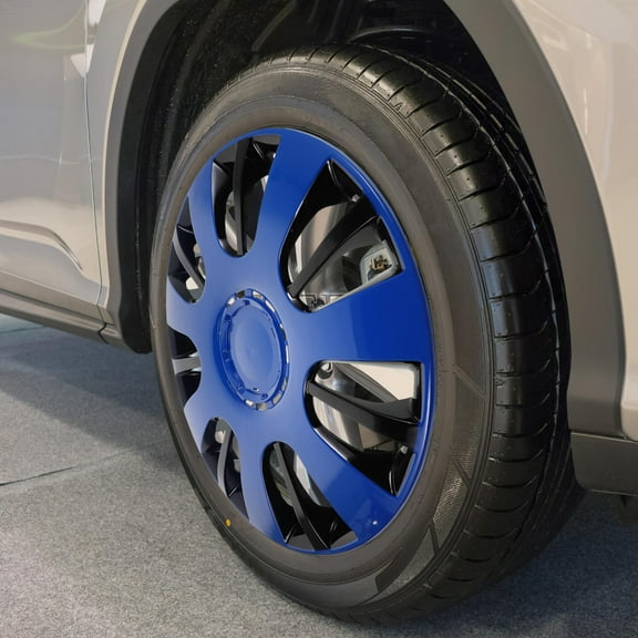 Milisten Multi Plastic Hubcap Wheel Rim Cover for Car Use Easy Installation and Vehicle Protection Size 15 Inch