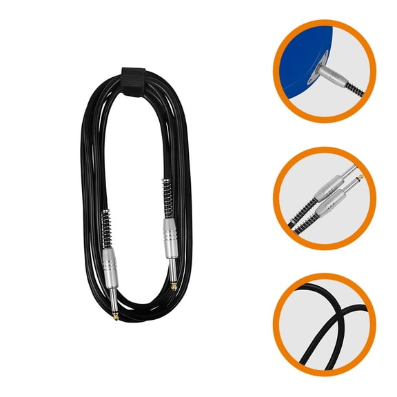 Milisten Patch Cables for Electric Guitar Sound Transmission 1Set