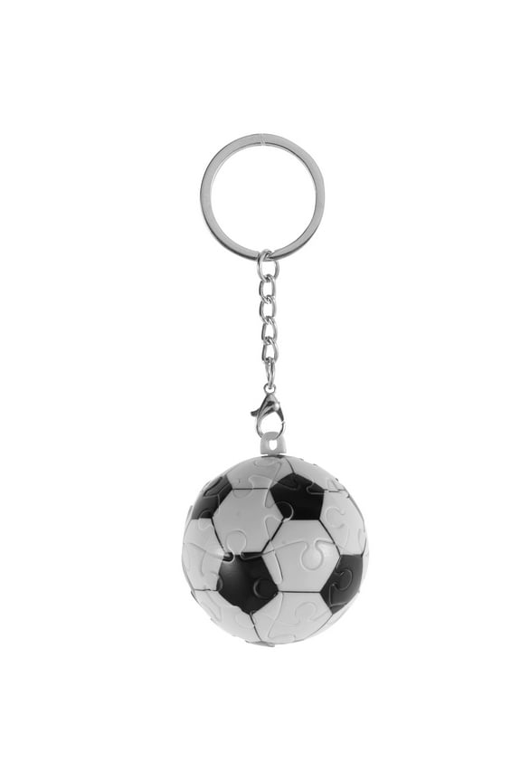 Name Mini Football Puzzle Keychain Three-dimensional Fine Craftsmanship Lovers