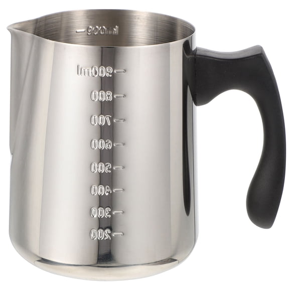 Milisten Steaming Pitcher Stainless Steel 1Pack 5.50X3.54X5.11in