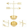 thumbnail image 1 of Milisten Necklace Display Holder 1Set Jewelry Stand Golden Iron Material 9.43X7.47X3.73 In, 1 of 8