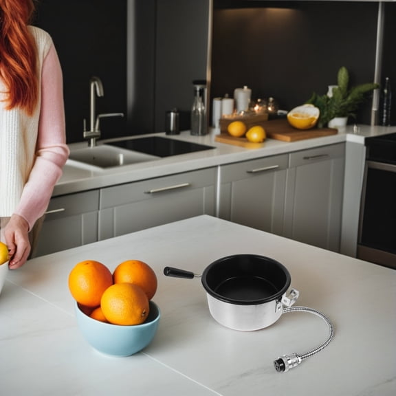 Milisten Commercial Popcorn Kettle Pot Lightweight Design for Popcorn Maker