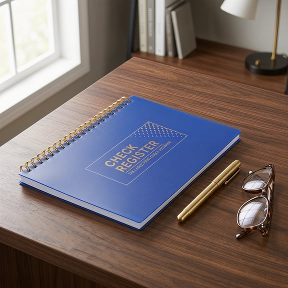 Milisten Register Book for Personal and Office Use, Checkbook Transaction for Accurate Record Keeping