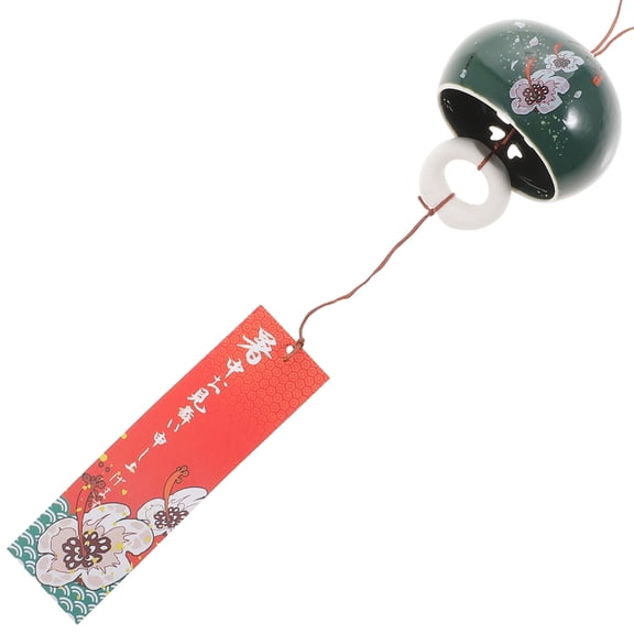 Milisten Asian Wind Chimes Ceramic Breeze Catcher Relaxation 1Set