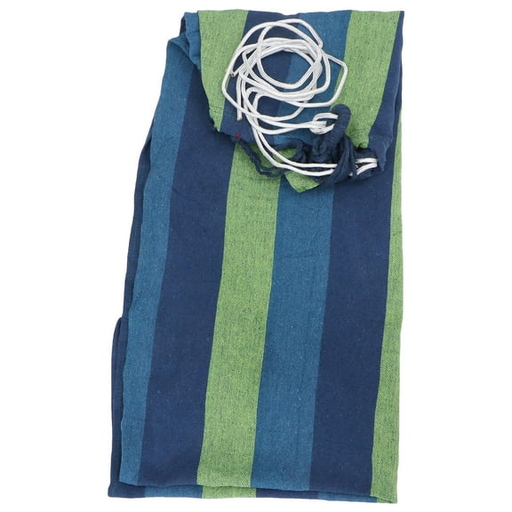 Milisten Fashion Canvas Hammock Hammock Canvas Outdoor Equipment Swing Design 1Pack