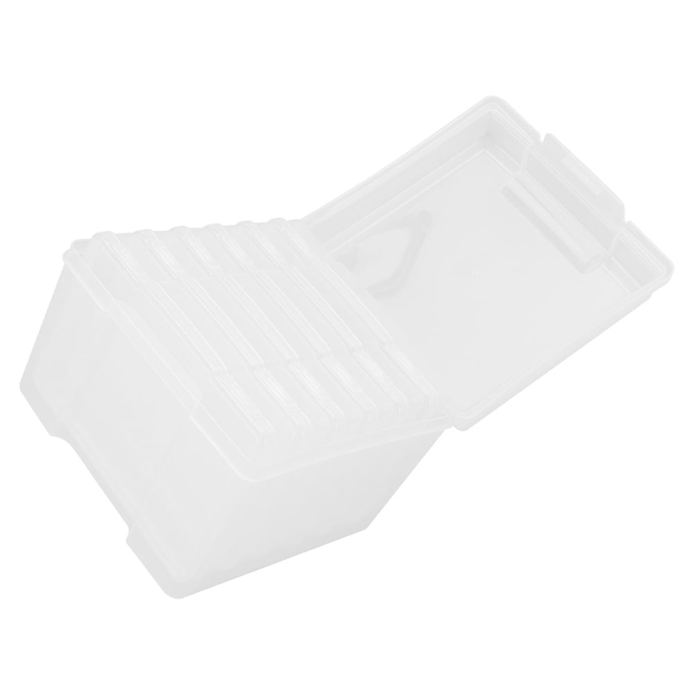 Milisten Photos Storage Container 6Set Plastic Organizer Box For Craft Projects And Travel