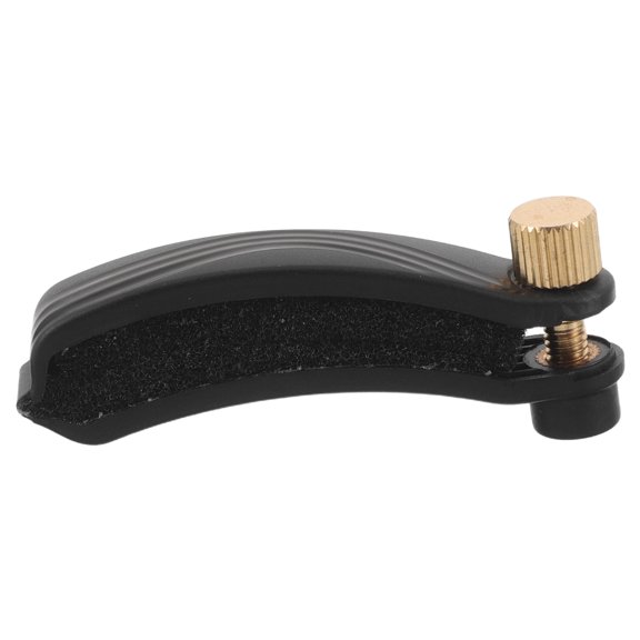 Milisten Black Plastic Violin Practice Mute Noise Reduction Tool for Home Training