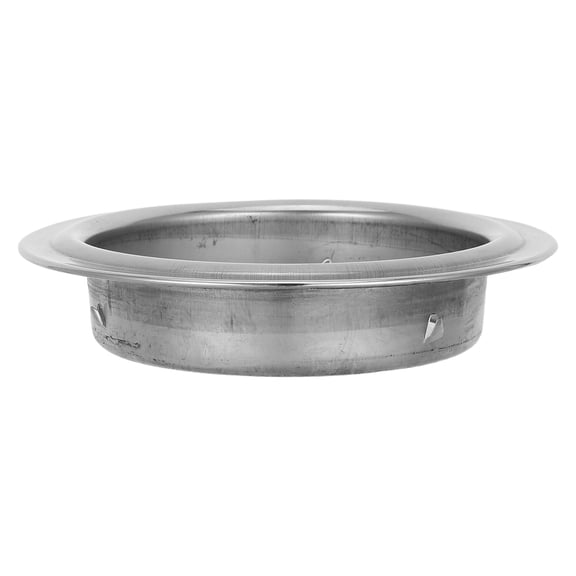 Milisten Plated Silver Stainless Vent Hood Trim for Wall Ducts Compatible with Multiple Pipe Sizes