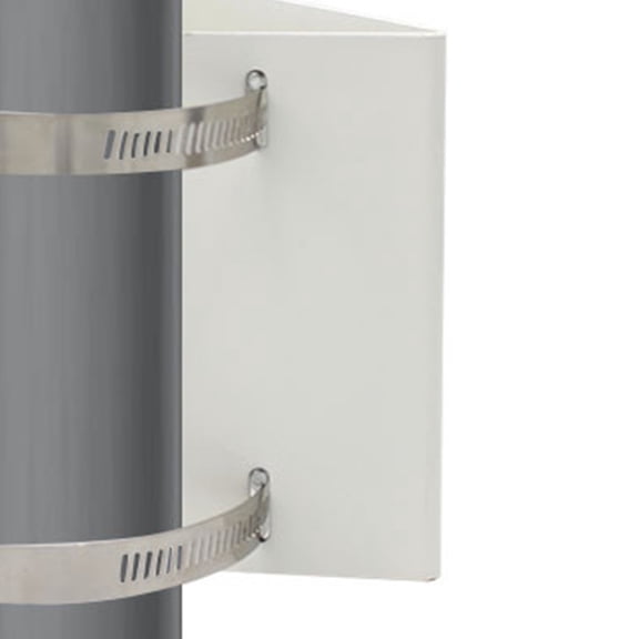Milisten Alloy Pole Mount Bracket for Outdoor Security Cameras, Weather Resistant and Camera Mount