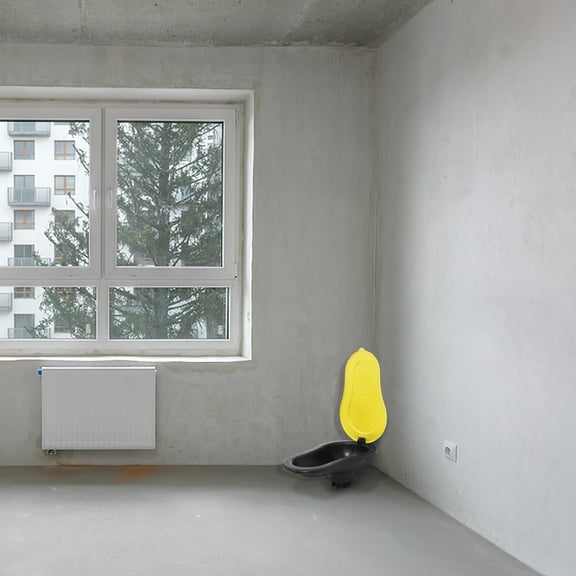 Milisten Female Urinal Spill Proof Portable Toilet ABS Yellow Versatile Design 1Set