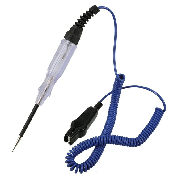 Milisten Professional Automotive Circuit Tester with Spring Wire for Voltage Testing Multi Color Lightweight Plastic Zinc Alloy