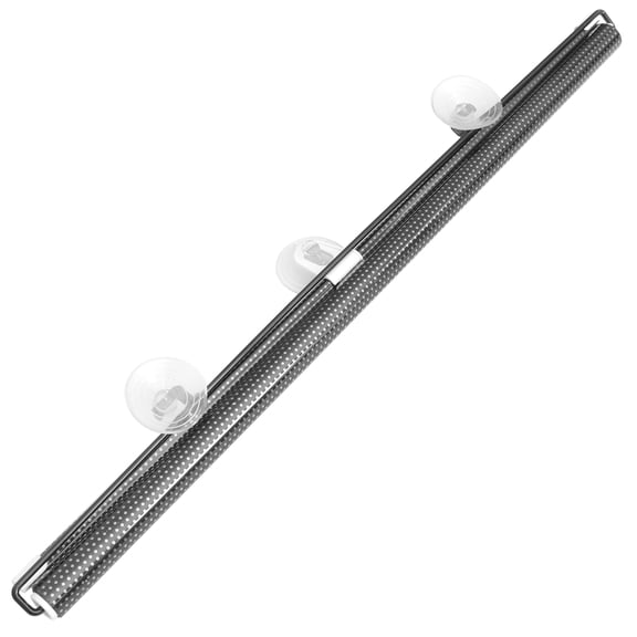 Milisten Sunshade Curtain Black PVC 1Pcs Temporary for Homeowners in Summer