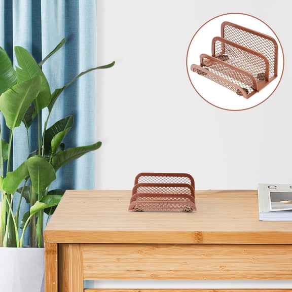 Milisten  Rack Wear-resistant Book Desk Magazine Holder Office Work