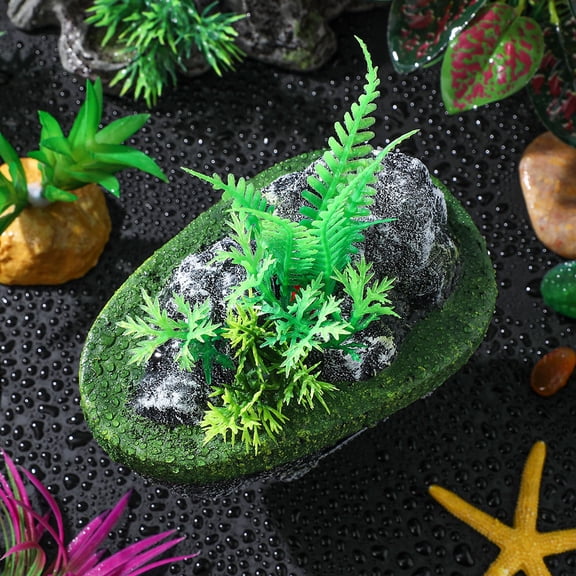 Milisten Realistic Aquarium Floating Rocks for Creative Fish Tank Landscaping