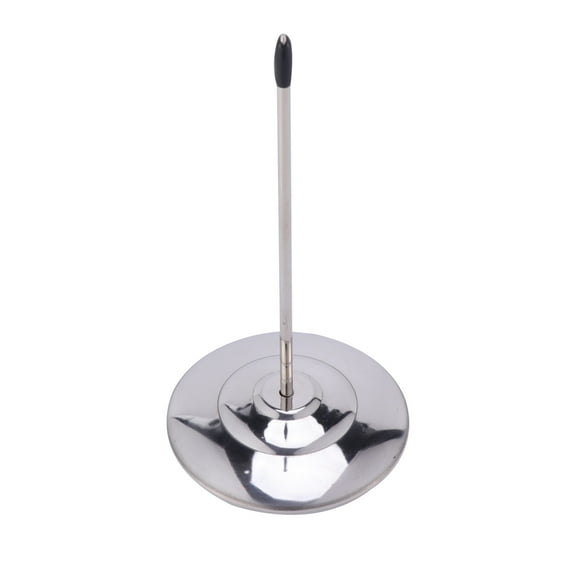 Milisten Stainless Steel Restaurant Check Spindle Holder 1 Set Receipt Ticket Dispenser