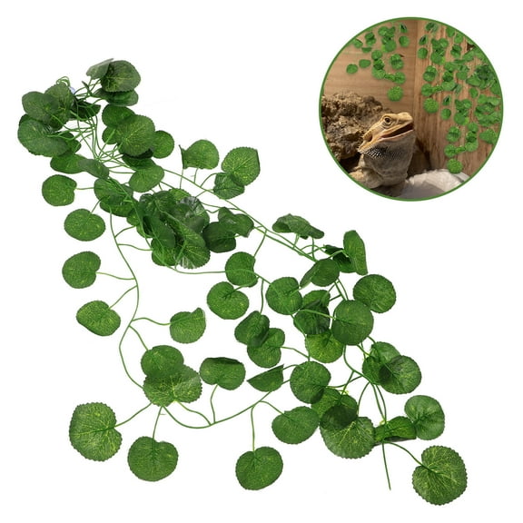 Milisten Fish Tank Flower Decoration Simulation Green 1Set 21.7In 7.9In 5.9In