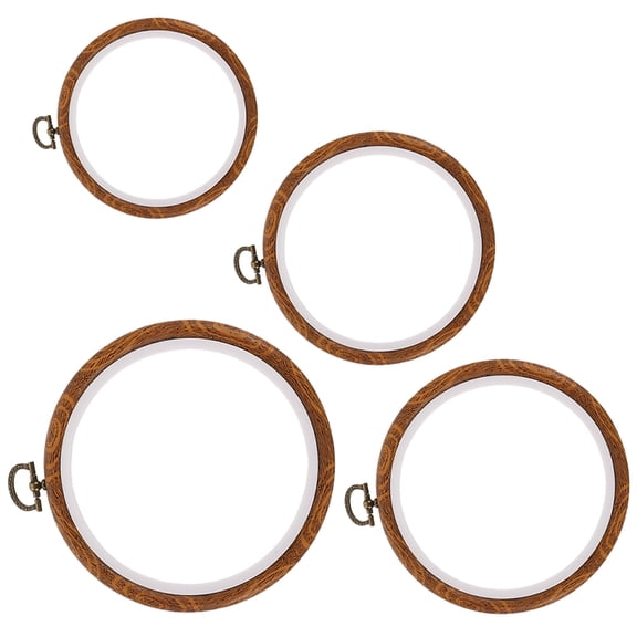 Milisten Reusable Embroidery Hoops for Children Multi Color Plastic Accessories