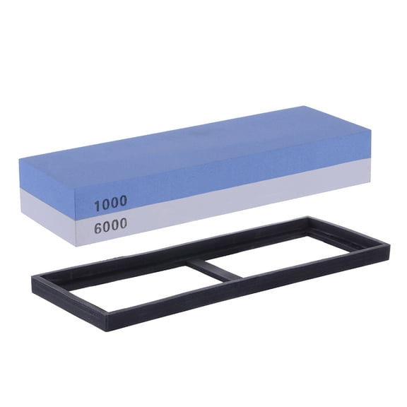 Milisten Round Double Sided Sharpening Stone Assorted Color for Blade 1Pack