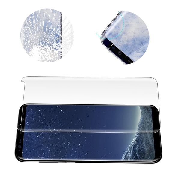 Milisten S9 Screen Protector Tempered Glass Protective Film White High Clarity Sensitive Touch Response
