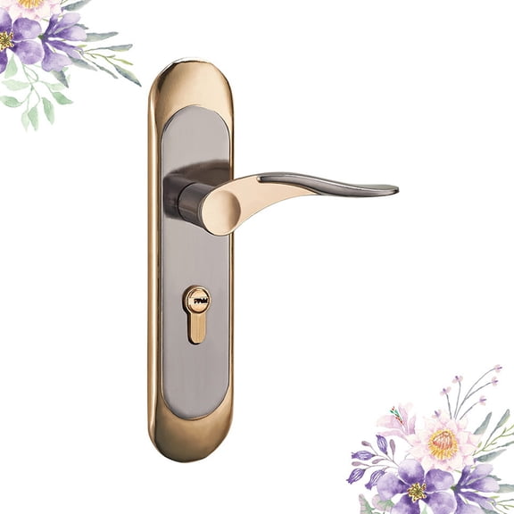 Milisten Wearproof Rust-Resistant Coffee Door Lock for Hotel and Home Security