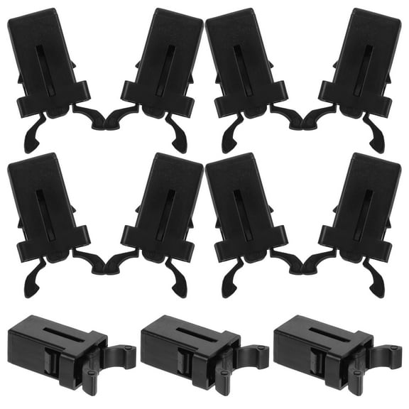 Milisten 20Pcs Press Type Spring Lock Replacement for Trash Can Lid and Garbage Bin