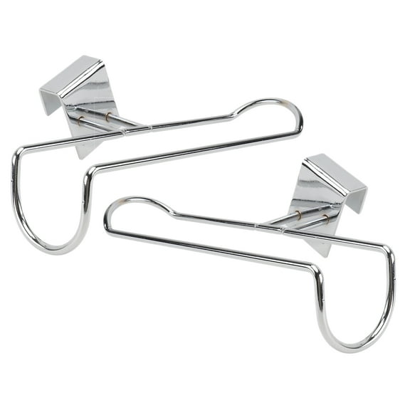 Milisten 2Pcs Silver Skates Display Stand Roller Skates Holder Wall Mount Storage Rack