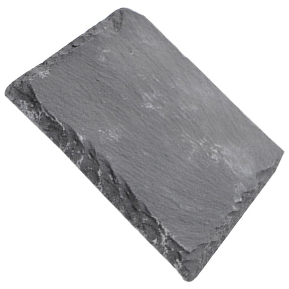 Milisten Natural Stone Basking Platform Black for Reptile Tanks and Terrariums