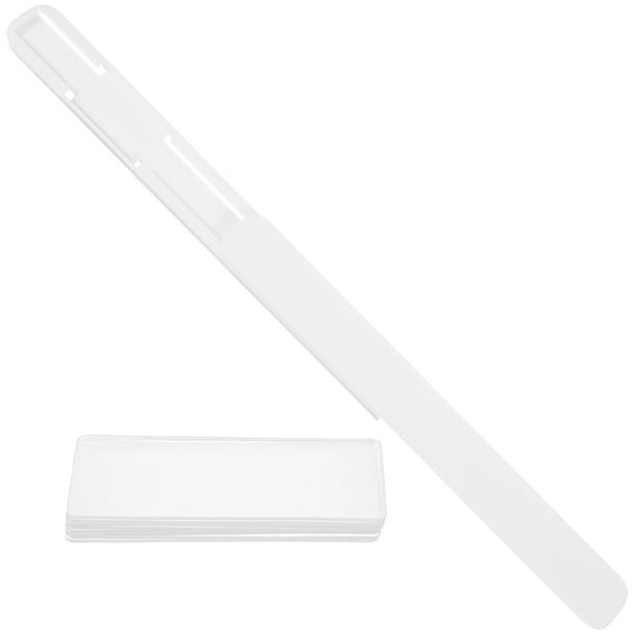 Milisten White Kitchen Drawer Slide Replacement Rails Runners Track Hardware