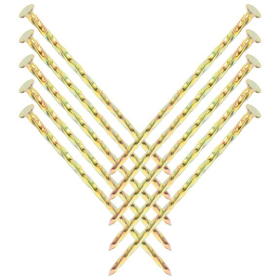 Milisten Spiral Fixed Stakes Camping Spiral Nails Carbon Steel Gardening 10pcs