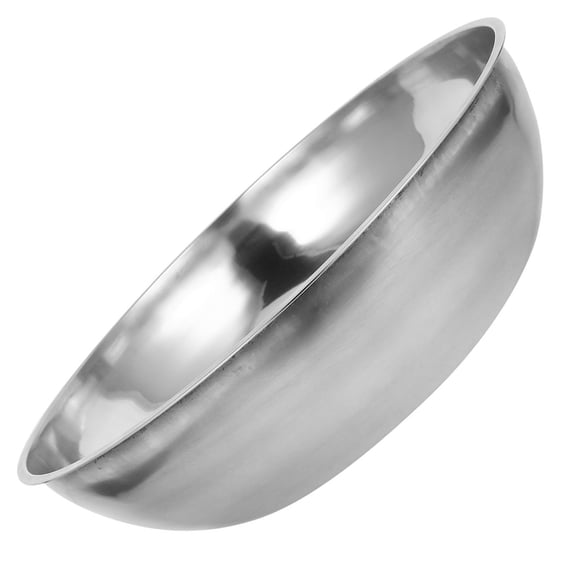 Milisten Stainless Single Bowl Basin Silver 1Set