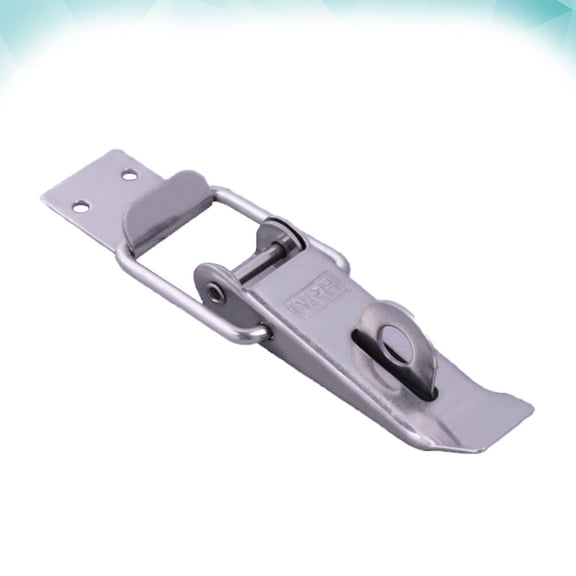 Milisten 1Pcs Classic Stainless Steel Lock Catch for DIY Enthusiasts Tool Box Latch Lock 5.5*1.1in